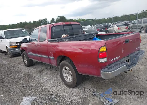 2000 Toyota Tundra Sr5 V8 from USA, damaged, VIN 5TBRT3416YS003571